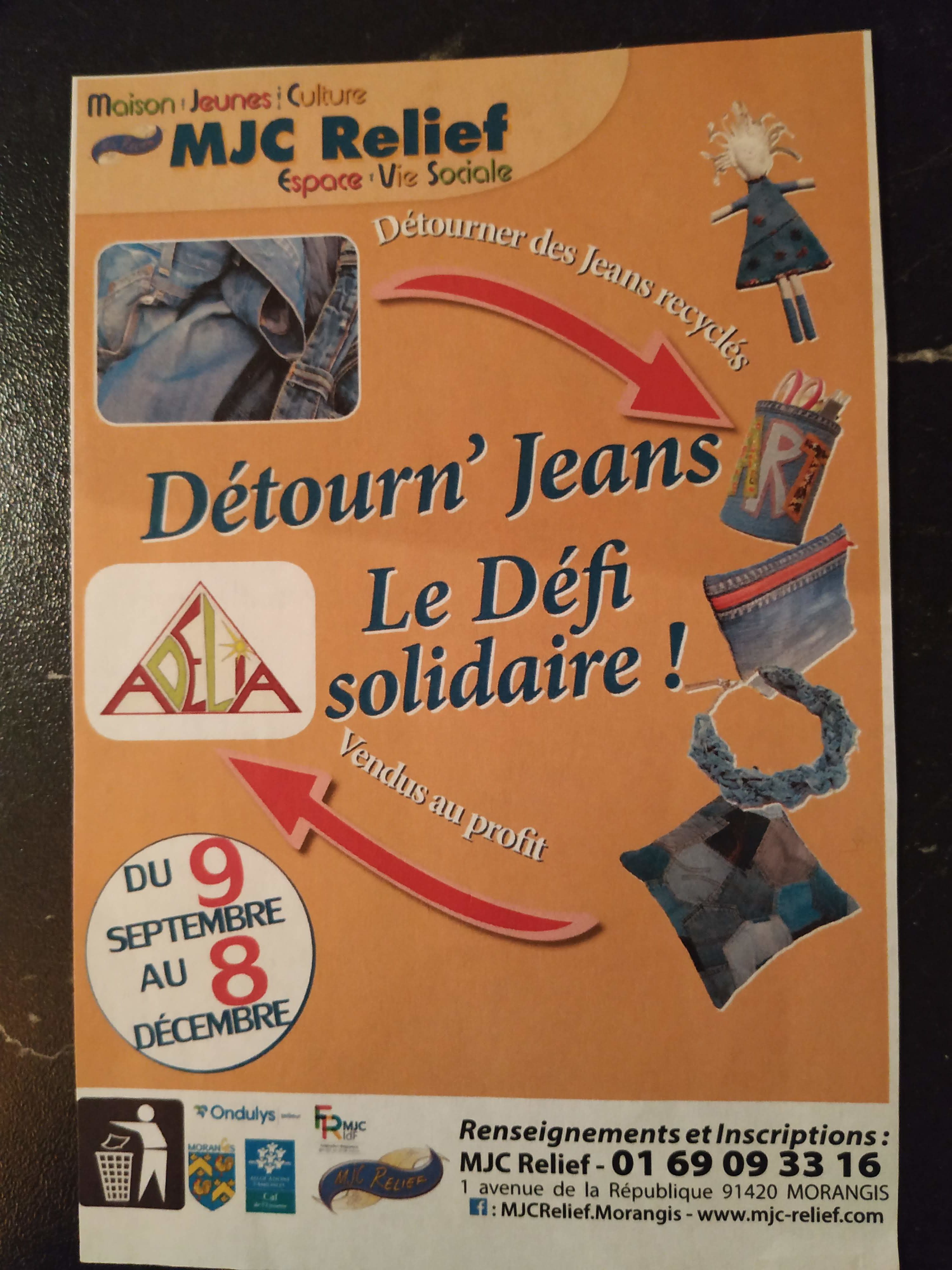 Flyer Détourn' jeans